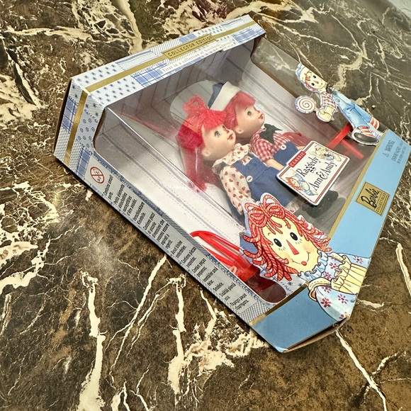 Raggedy Ann & Andy Kelly and Tommy doll set - Picture 4 of 5